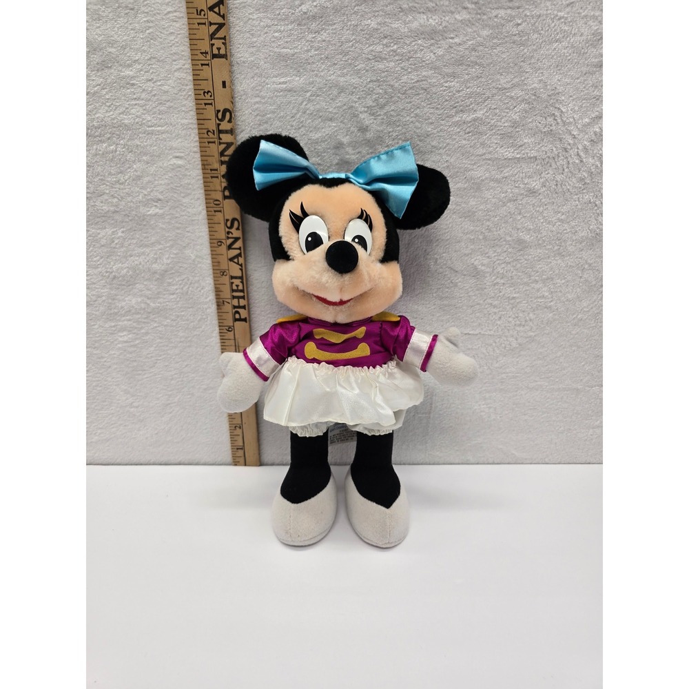 Disneyland Walt Disney World Minnie Mouse Drum Majorette‎ Plush Doll